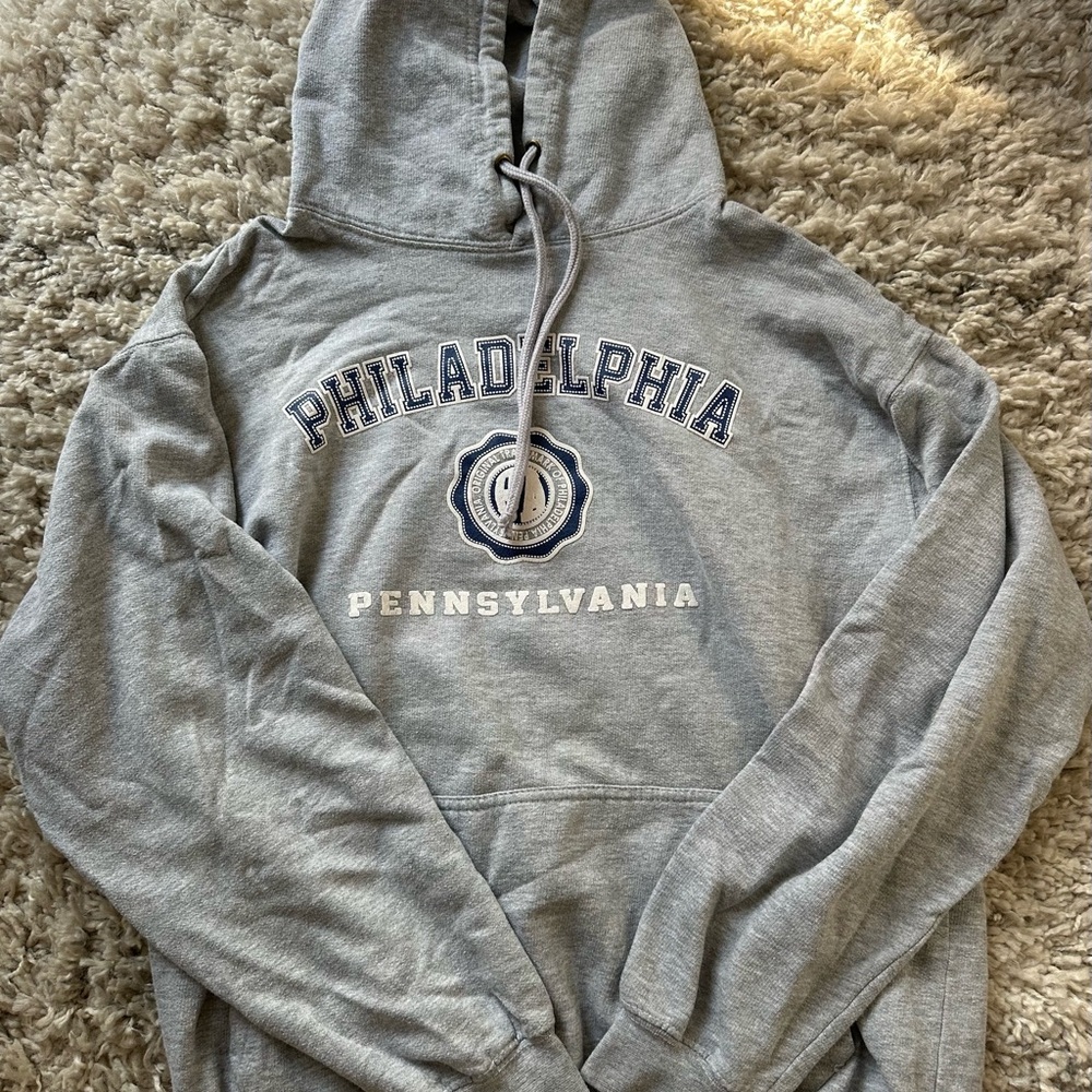 Gray Philadelphia Hoodie